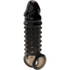 VirilXL Gaine de pénis perlée Viril XL V11 15.5 x 4cm Noire